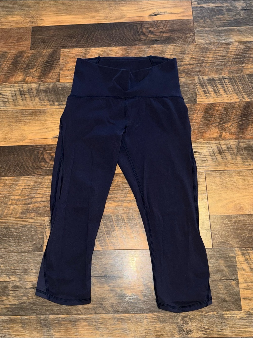 lululemon athletica Black Capri High-Waist Leggings